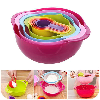 8-Piece Rainbow Mixing Set