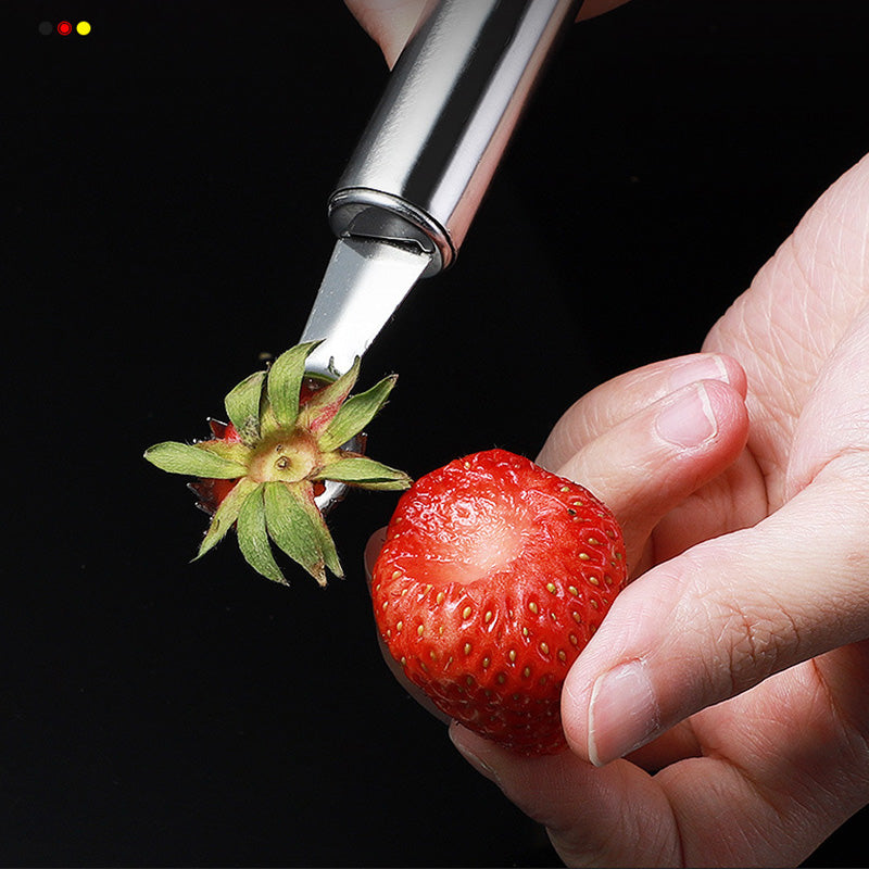 Stainless Strawberry Stem Remover