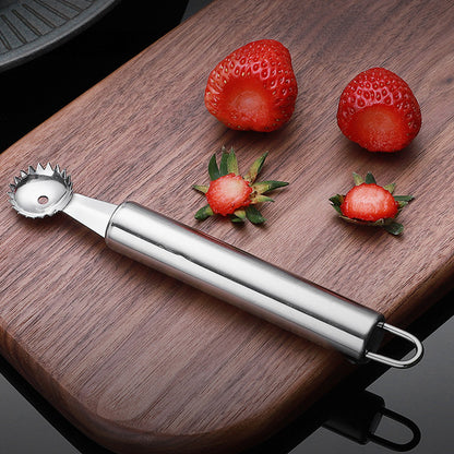 Stainless Strawberry Stem Remover